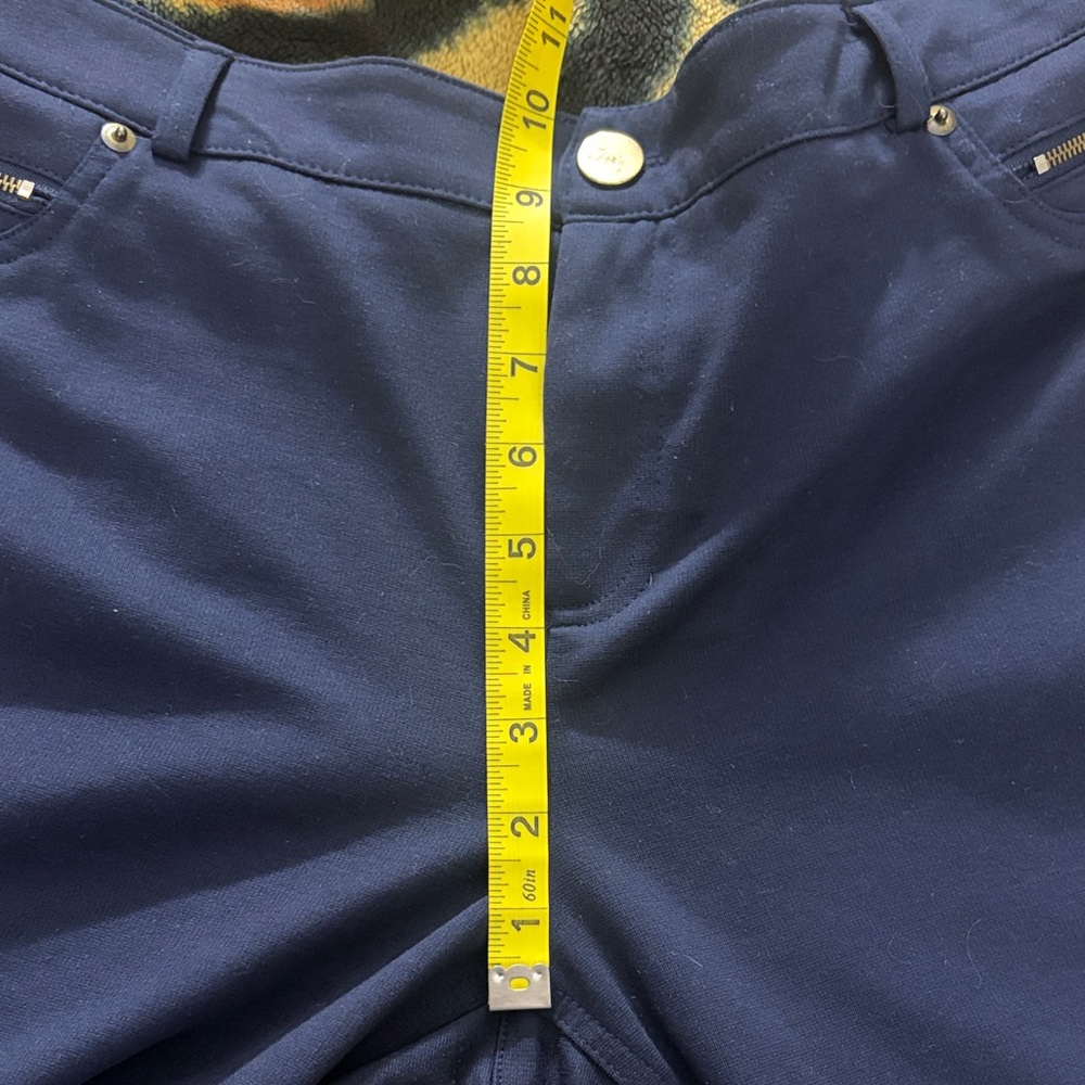 Soho Apparel Navy Women's Straight Leg Dress Pants Size 12 - Picture 11 of 11